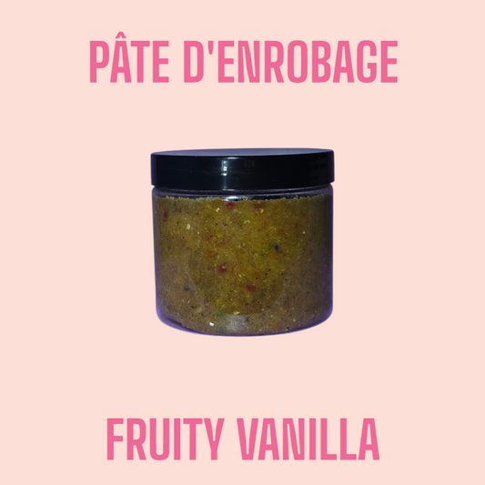 Pâte d'enrobage fruity vanilla
