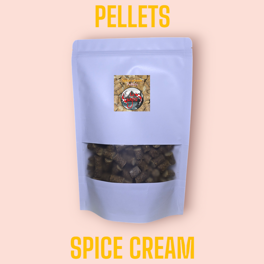 Pellets spice cream