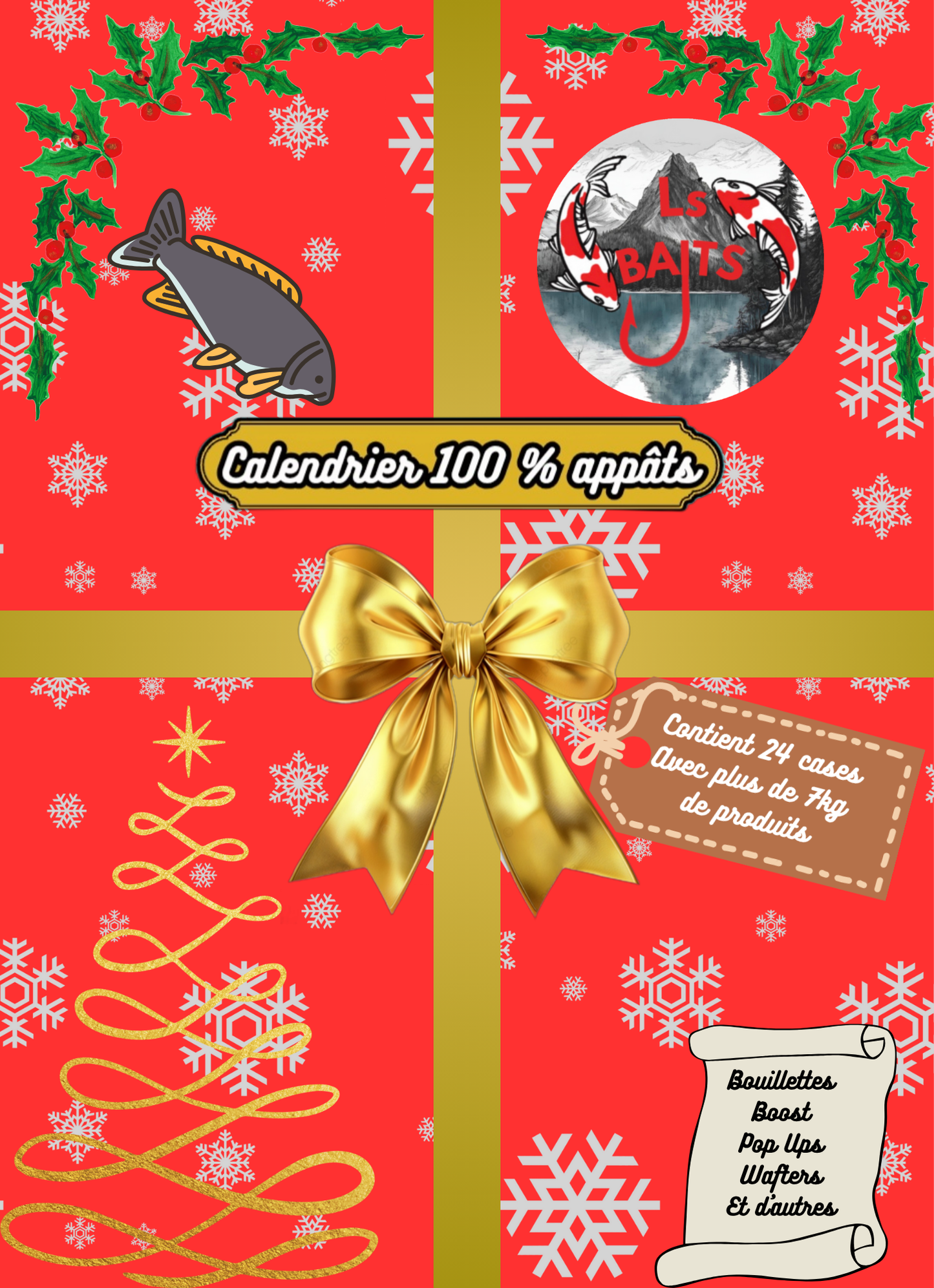 Calendrier de l'avent 100% appâts